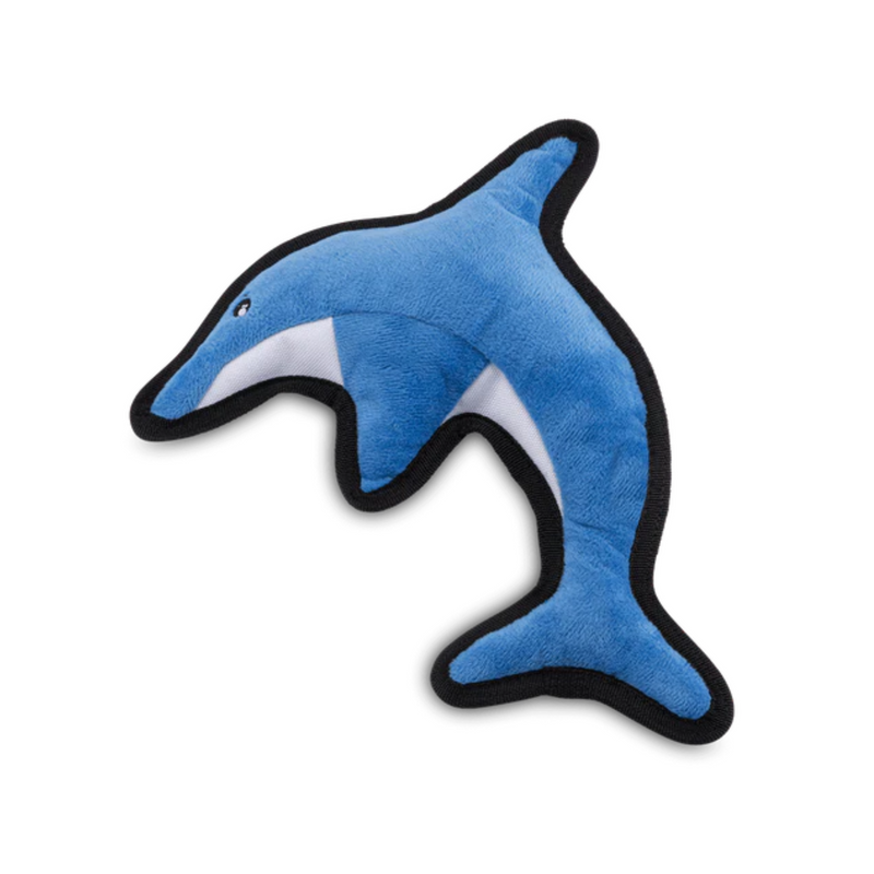 Beco Rough & Tough Recycled Dog Toy - Dolphin