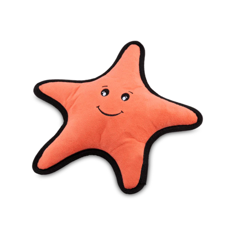 Beco Rough & Tough Recycled Dog Toy - Starfish