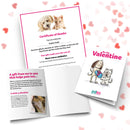 Be My Valentine card and certificate