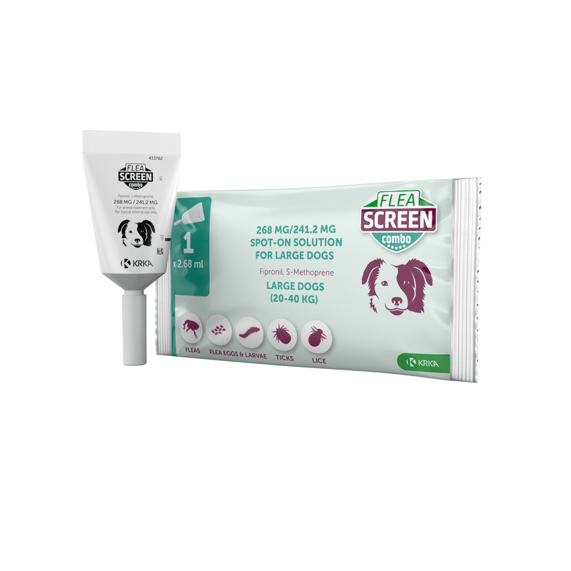 FleaScreen Combo Pipette out of packet