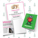 Fleas Navidad Card and Certificate