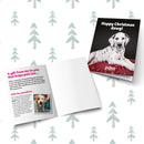 Happy Christmas Dawg Card Open