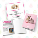 Happy Easter Egg Card and Certificate