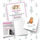 Happy Ex-Mouse Card and Certificate