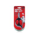 Dog nail clipper with packaging labeled 'Scratch Me Not' on a white background