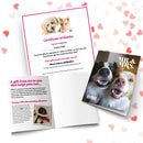 Mr & Mrs Collie Card and Certificate