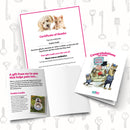 New Home card and certificate