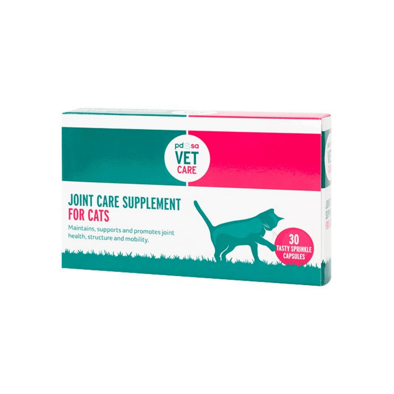 Pack of PDSA joint pills against a white background