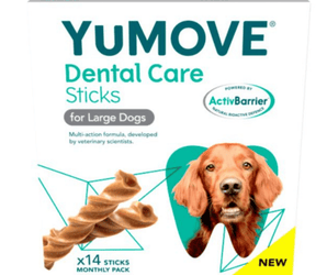YuMove dental care sticks for large dogs